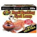Zoomed Repti Basking Spot Lamp 100W - żarówka grzewcza punktowa 2 sztuki Zoomed