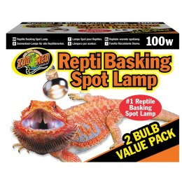 Zoomed Repti Basking Spot Lamp 100W - żarówka grzewcza punktowa 2 sztuki Zoomed