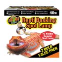 Zoomed Repti Basking Spot Lamp 40W - żarówka grzewcza punktowa 2 sztuki Zoomed