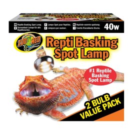 Zoomed Repti Basking Spot Lamp 40W - żarówka grzewcza punktowa 2 sztuki Zoomed