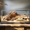 Terrario Buffalo Skull - czaszka bizona do terrarium 21x12x8 cm Terrario