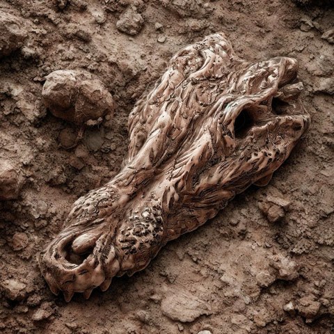 Terrario Crocodile Skull - czaszka krokodyla do terrarium 30x14x9 cm Terrario Terrario Crocodile Skull - czaszka krokodyla do terrarium 30x14x9 cm Terrario