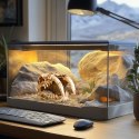 Terrario Sabertooth Skull - czaszka tygrysa do terrarium 13x8,5x11 cm Terrario