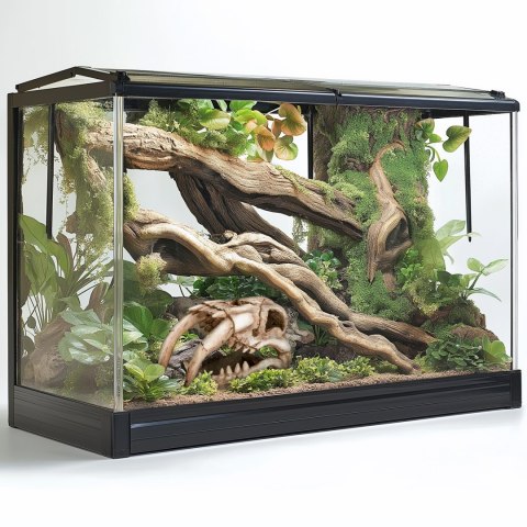Terrario Sabertooth Skull - czaszka tygrysa do terrarium 13x8,5x11 cm Terrario Terrario Sabertooth Skull - czaszka tygrysa do terrarium 13x8,5x11 cm Terrario