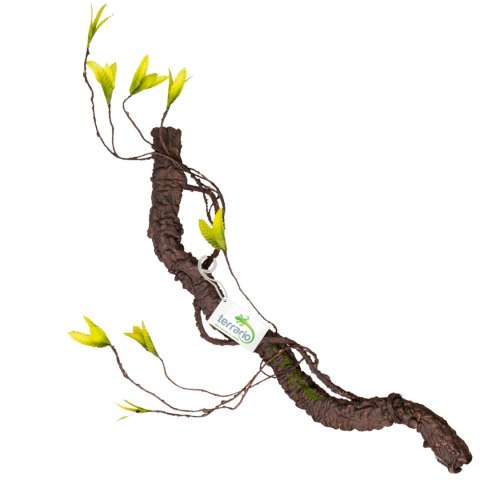 Terrario - Sztuczna Gałąź z Liśćmi do Terrarium - 75 cm Terrario