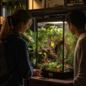 Terrario - Sztuczna Gałąź z Liśćmi do Terrarium - 75 cm Terrario