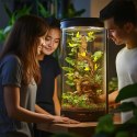 Terrario - Sztuczna Gałąź z Liśćmi do Terrarium - 75 cm Terrario