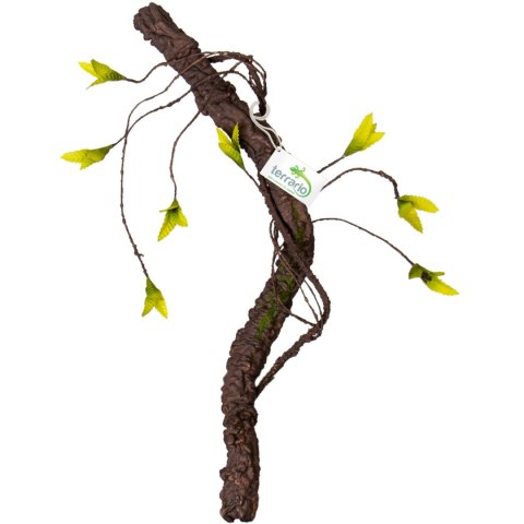 Terrario - Sztuczna Gałąź z Liśćmi do Terrarium - 75 cm Terrario Terrario - Sztuczna Gałąź z Liśćmi do Terrarium - 75 cm Terrario