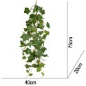 Terrario - Sztuczna Roślina do Terrarium - Bluszcz Zwisający 75 cm Terrario