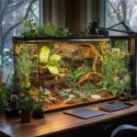 Terrario - Sztuczna Roślina do Terrarium - Bluszcz Zwisający 75 cm Terrario