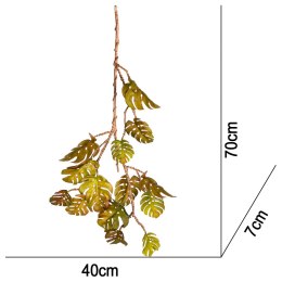 Terrario - Sztuczna Roślina do Terrarium - Wisząca Monstera 70 cm Terrario