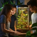 Terrario - Sztuczna Roślina do Terrarium - Wisząca Monstera 70 cm Terrario