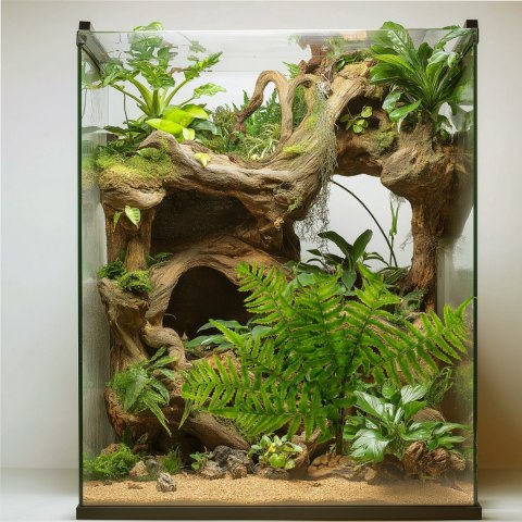 Terrario - Sztuczna roślina do terrarium - Paproć 32x15x32 cm Terrario Terrario - Sztuczna roślina do terrarium - Paproć 32x15x32 cm Terrario