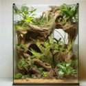Terrario - Sztuczna roślina do terrarium - Paproć 40x14x41 cm Terrario