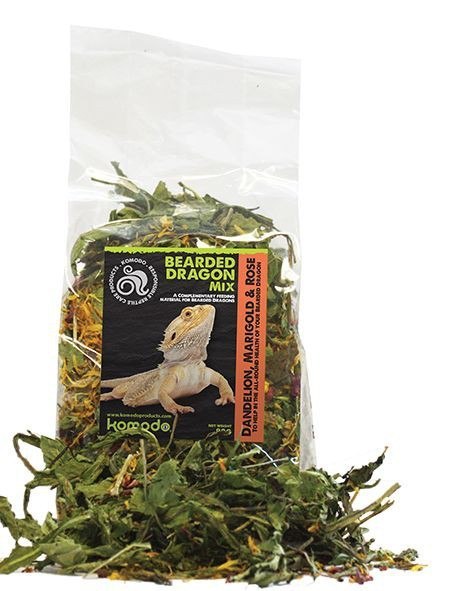Komodo Beared Dragon Mix 80g - zioła lecznicze dla agamy Komodo Komodo Beared Dragon Mix 80g - zioła lecznicze dla agamy Komodo