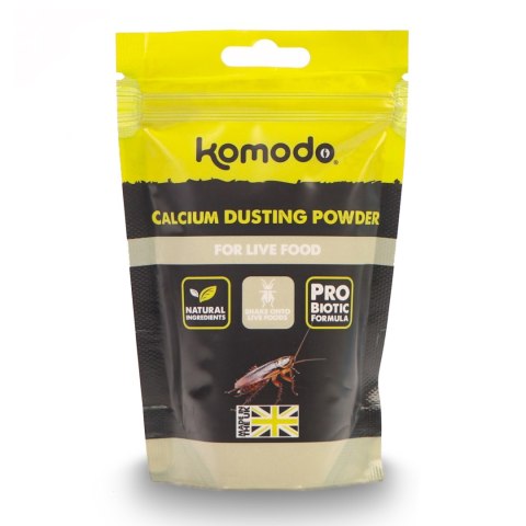 Komodo Calcium Dusting Powder 200g - wapno z witaminą D3 Komodo