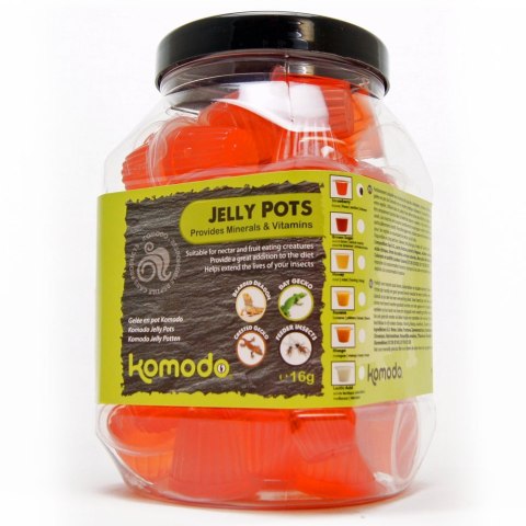 Komodo Jelly Pot Strawberry - pokarm truskawka w żelu Komodo Komodo Jelly Pot Strawberry - pokarm truskawka w żelu Komodo