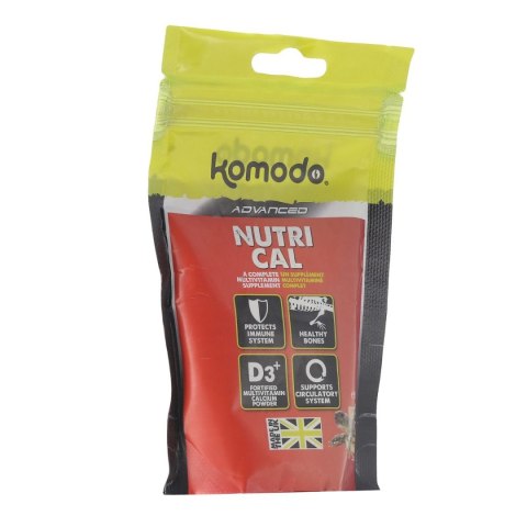 Komodo Nutri-Cal 150g - witaminy i wapno dla żółwi i jaszczurek Komodo Komodo Nutri-Cal 150g - witaminy i wapno dla żółwi i jaszczurek Komodo