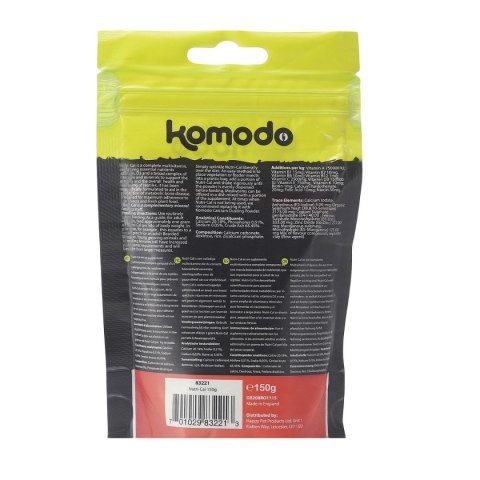Komodo Nutri-Cal 150g - witaminy i wapno dla żółwi i jaszczurek Komodo Komodo Nutri-Cal 150g - witaminy i wapno dla żółwi i jaszczurek Komodo