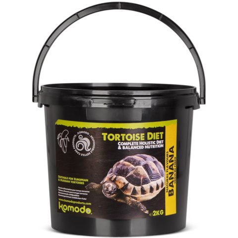 Komodo Tortoise Diet Banana 2kg - pokarm dla żółwi Komodo