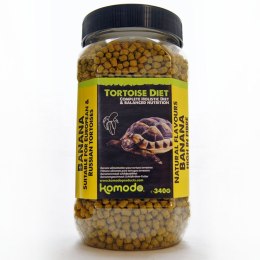 Komodo Tortoise Diet Banana 340g - pokarm dla żółwi Komodo