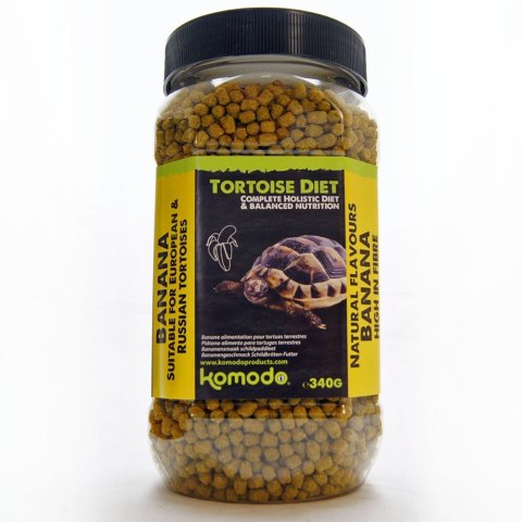 Komodo Tortoise Diet Banana 340g - pokarm dla żółwi Komodo