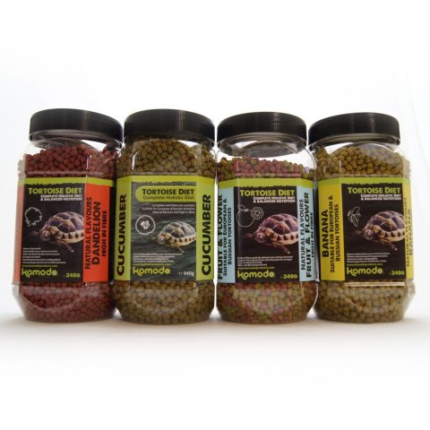 Komodo Tortoise Diet Banana 340g - pokarm dla żółwi Komodo Komodo Tortoise Diet Banana 340g - pokarm dla żółwi Komodo