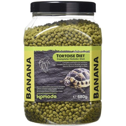 Komodo Tortoise Diet Banana 680g - pokarm dla żółwi Komodo
