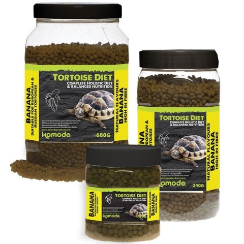 Komodo Tortoise Diet Banana 680g - pokarm dla żółwi Komodo Komodo Tortoise Diet Banana 680g - pokarm dla żółwi Komodo