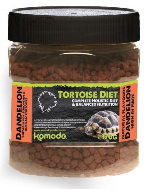 Komodo Tortoise Diet Dandelion 170g - pokarm dla żółwi Komodo