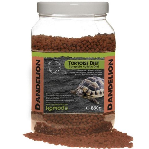 Komodo Tortoise Diet Dandelion 680g - pokarm dla żółwi Komodo Komodo Tortoise Diet Dandelion 680g - pokarm dla żółwi Komodo