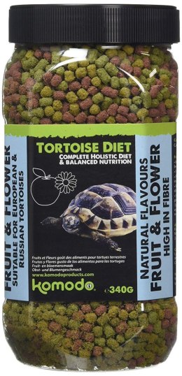 Komodo Tortoise Diet Fruit Flower 340g - pokarm dla żółwi Komodo