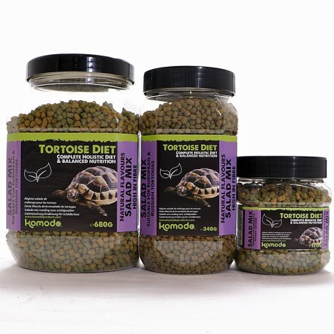 Komodo Tortoise Diet Salad Mix 170g - pokarm dla żółwi Komodo Komodo Tortoise Diet Salad Mix 170g - pokarm dla żółwi Komodo