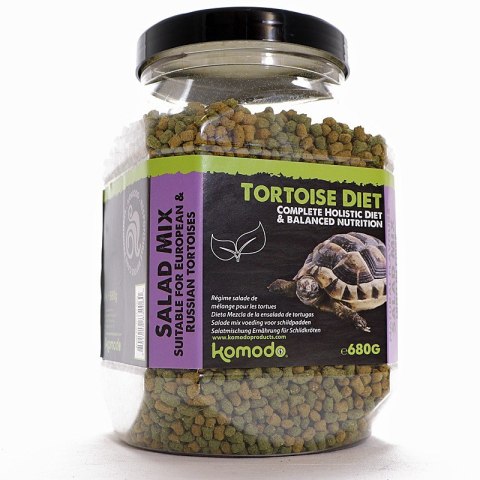 Komodo Tortoise Diet Salad Mix 680g - pokarm dla żółwi Komodo
