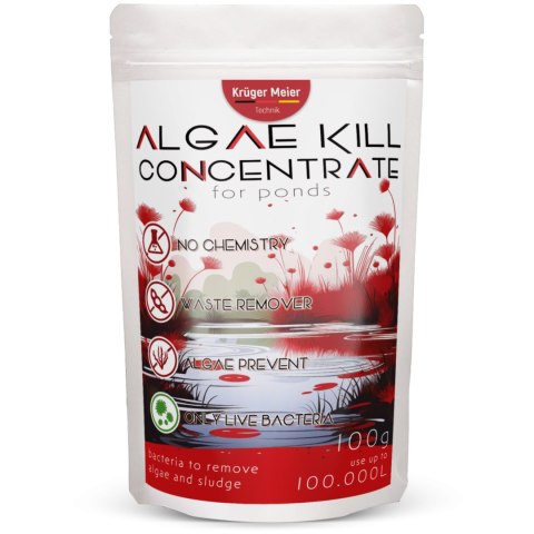 Kruger Meier Algae Kill 100g - preparat na glony i osady denne oczko wodne Kruger Meier