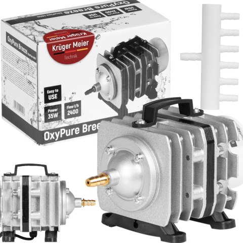 Kruger Meier OxyPure Breeze 4800 - napowietrzacz do oczka wodnego Kruger Meier Kruger Meier OxyPure Breeze 4800 - napowietrzacz do oczka wodnego Kruger Meier