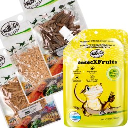 Probugs Crested Gecko Set Plus - kompletna dieta dla gekonów orzęsionych robaki i żel z witaminami ProBugs
