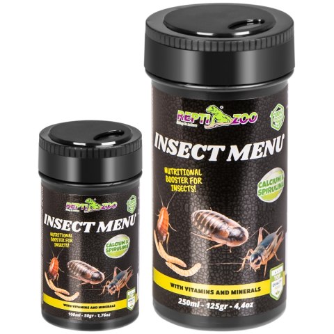 Repti-Zoo Insect Menu 100ml - witaminy dla owadów karmowych Repti-Zoo Repti-Zoo Insect Menu 100ml - witaminy dla owadów karmowych Repti-Zoo
