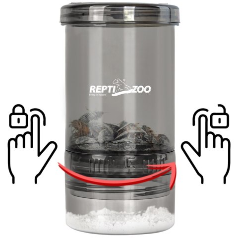 Repti-Zoo Vita-Calcium Shaker - kubek do obsypywania owadów karmowych Repti-Zoo Repti-Zoo Vita-Calcium Shaker - kubek do obsypywania owadów karmowych Repti-Zoo