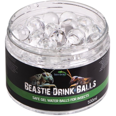 Terrario Beastie Drink Balls 500ml - bezpieczna woda w żelu dla owadów Terrario Terrario Beastie Drink Balls 500ml - bezpieczna woda w żelu dla owadów Terrario