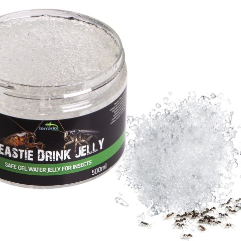 Terrario Beastie Drink Jelly 600g - bezpieczna woda w żelu dla owadów Terrario Terrario Beastie Drink Jelly 600g - bezpieczna woda w żelu dla owadów Terrario