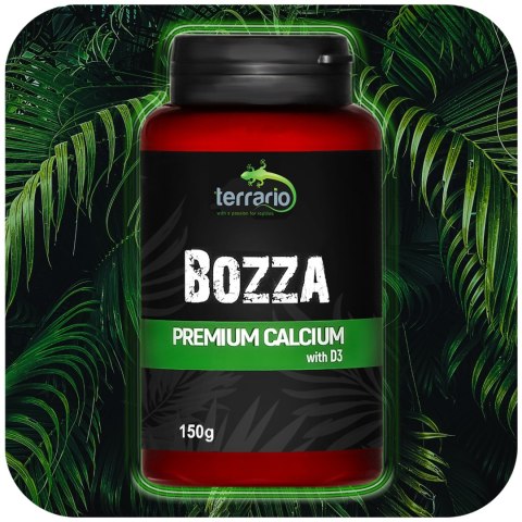 Terrario Bozza Calcium with D3 - wapno z witaminą D3 150g Terrario Terrario Bozza Calcium with D3 - wapno z witaminą D3 150g Terrario