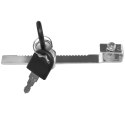 Terrario Safe Terri 120 - zamek do drzwi przesuwnych 12cm Terrario