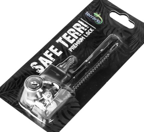 Terrario Safe Terri 120 - zamek do drzwi przesuwnych 12cm Terrario Terrario Safe Terri 120 - zamek do drzwi przesuwnych 12cm Terrario
