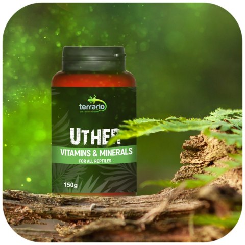Terrario UTHER for Reptiles 150g - witaminy dla gadów i płazów Terrario Terrario UTHER for Reptiles 150g - witaminy dla gadów i płazów Terrario
