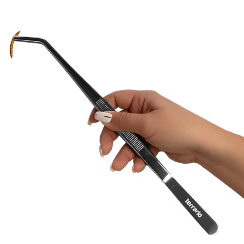 Terrario ViperTweez Bent L - pęseta zagięta 30cm Terrario Terrario ViperTweez Bent L - pęseta zagięta 30cm Terrario