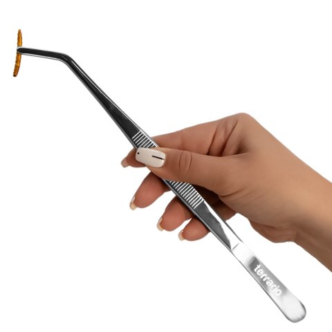 Terrario ViperTweez Bent M - pęseta zagięta 25cm Terrario Terrario ViperTweez Bent M - pęseta zagięta 25cm Terrario