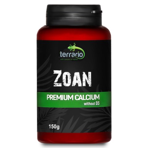 Terrario Zoan Calcium without D3 - wapno bez witaminy D3 150g Terrario