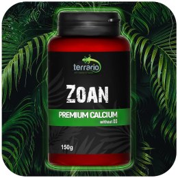 Terrario Zoan Calcium without D3 - wapno bez witaminy D3 150g Terrario