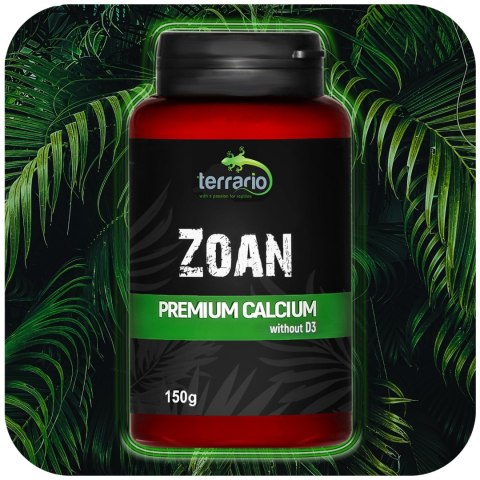 Terrario Zoan Calcium without D3 - wapno bez witaminy D3 150g Terrario Terrario Zoan Calcium without D3 - wapno bez witaminy D3 150g Terrario